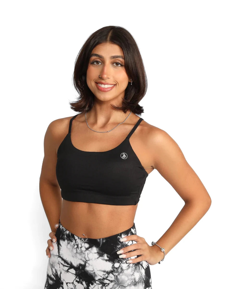 Twirl Back Sports Bra - Allure The Brand