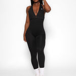 V Back Jumpsuits - Allure The Brand