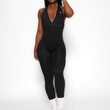 V Back Jumpsuits - Allure The Brand