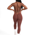 V Back Jumpsuits - Allure The Brand