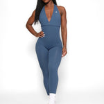 V Back Jumpsuits - Allure The Brand