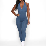 V Back Jumpsuits - Allure The Brand