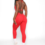 V Back Jumpsuits - Allure The Brand