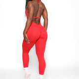 V Back Jumpsuits - Allure The Brand