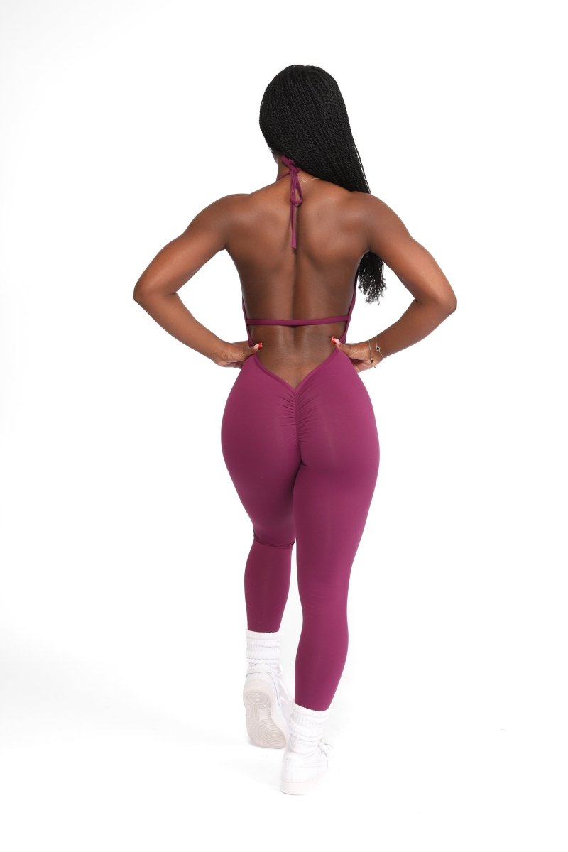 V Back Jumpsuits - Allure The Brand