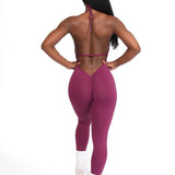 V Back Jumpsuits - Allure The Brand