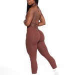 V Back Jumpsuits - Allure The Brand