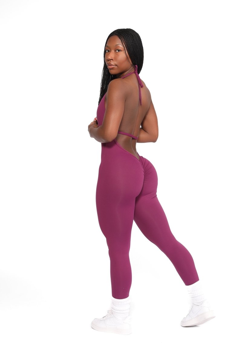 V Back Jumpsuits - Allure The Brand
