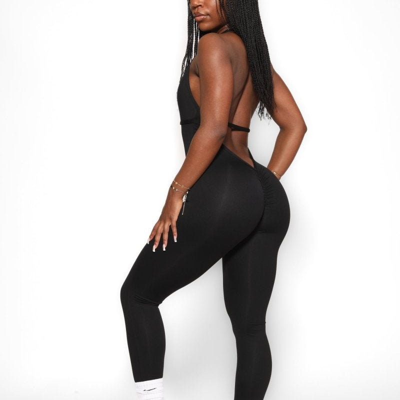 V Back Jumpsuits - Allure The Brand