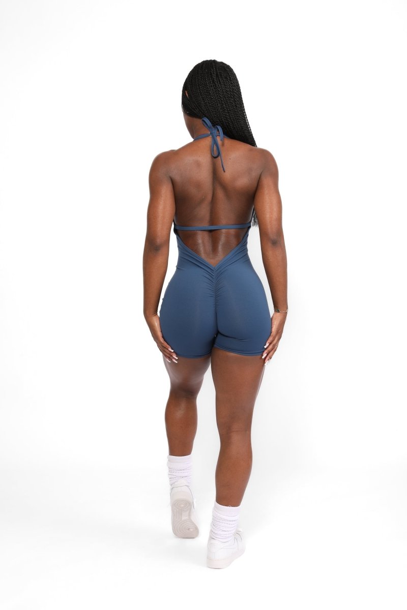 V - Back Romper - Allure The Brand