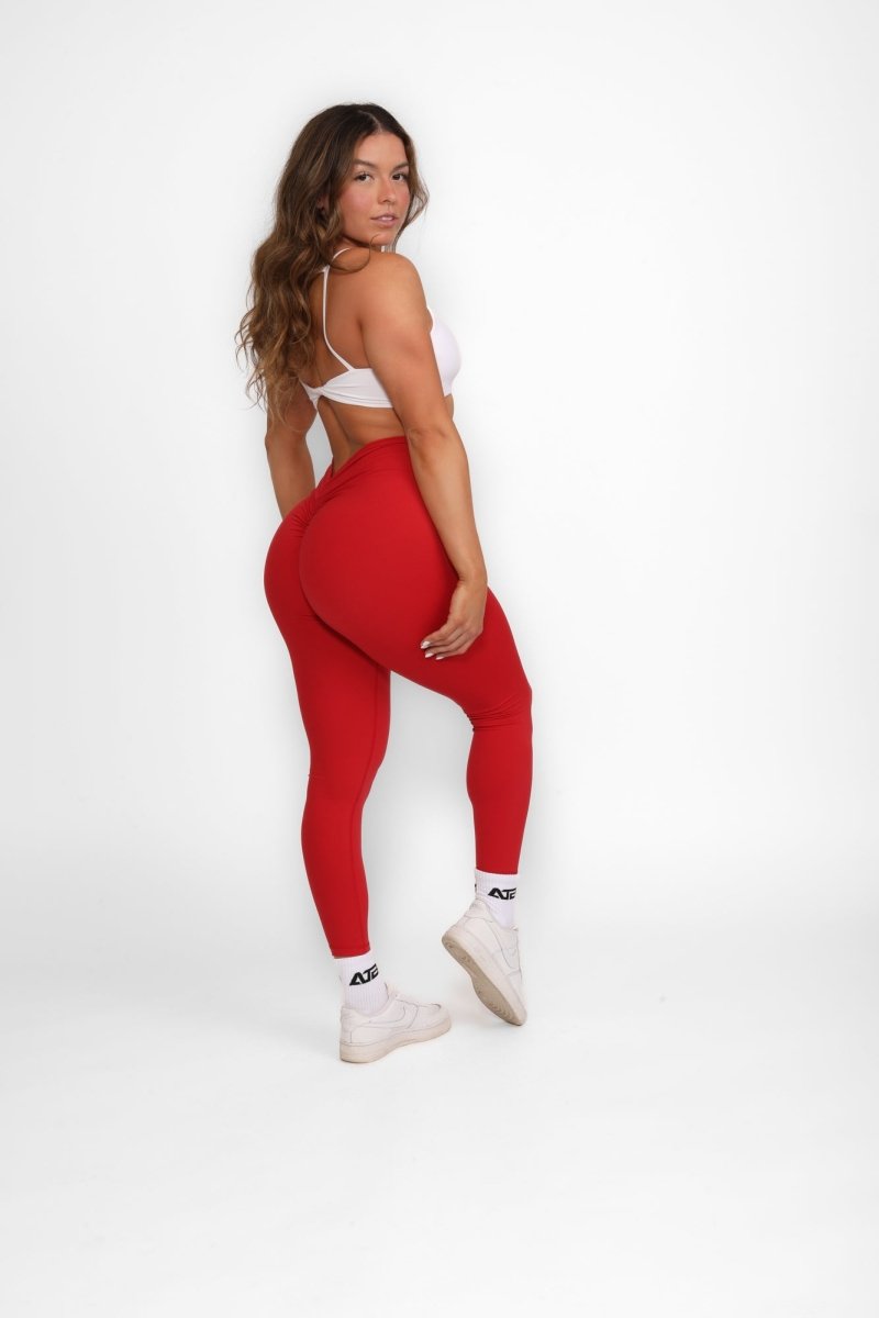 Viral V - Back Leggings - Allure The Brand