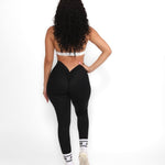 Viral V - Back Leggings - Allure The Brand