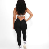 Viral V - Back Leggings - Allure The Brand