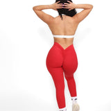 Viral V - Back Leggings - Allure The Brand