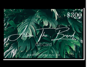 Allure The Brand Gift Card