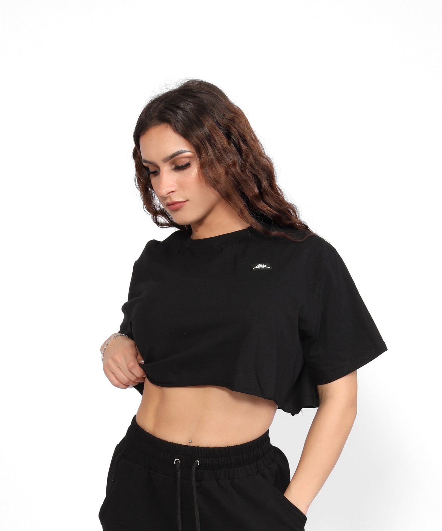 Oversized Cropped Top