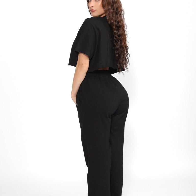 Oversized Cropped Top - Allure The Brand