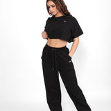 Oversized Cropped Top - Allure The Brand