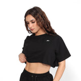 Oversized Cropped Top - Allure The Brand